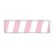 Nevs Mini - Striped Flag - White w/Pink - 3/16" x 1" NEV40103 - alternate 1